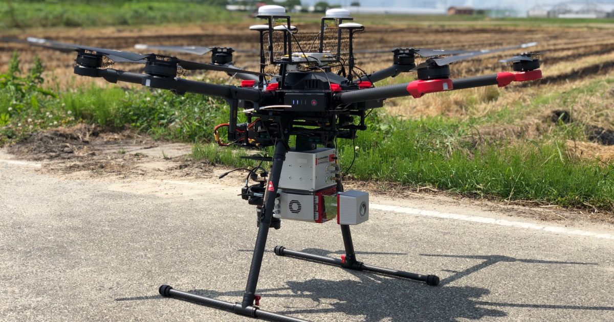 UAV LiDARによる古墳計測